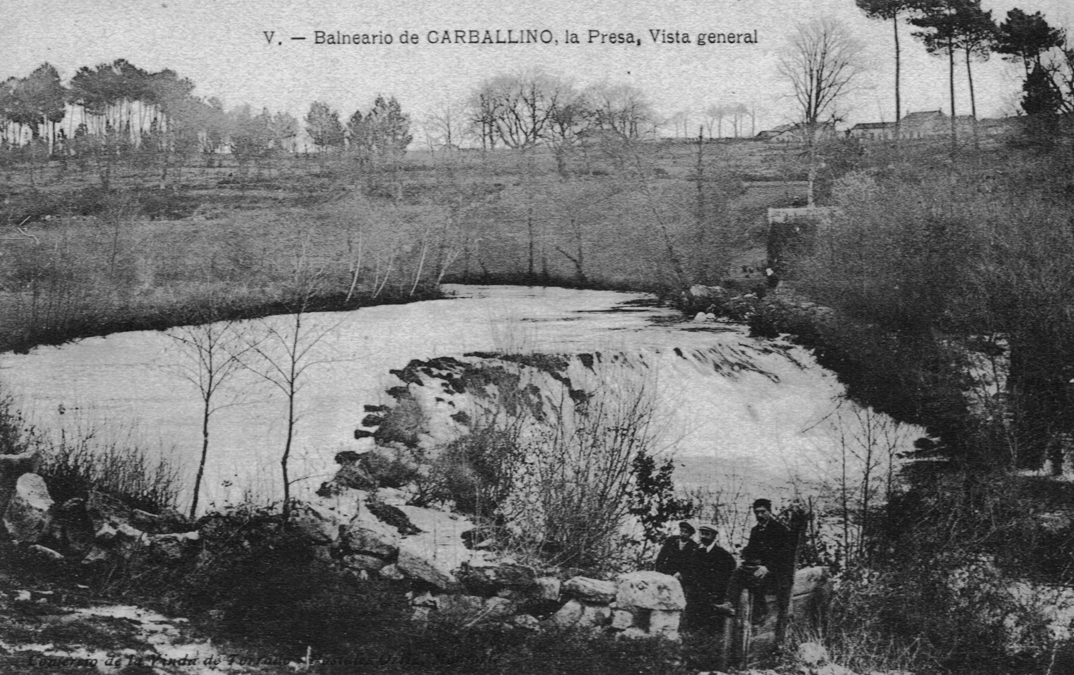 Ampliar: Fervenza das Tres Penas, sobre 1915